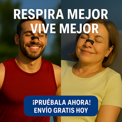 Banda Nasal BreatheX™ | Respira Libre, Vive Mejor