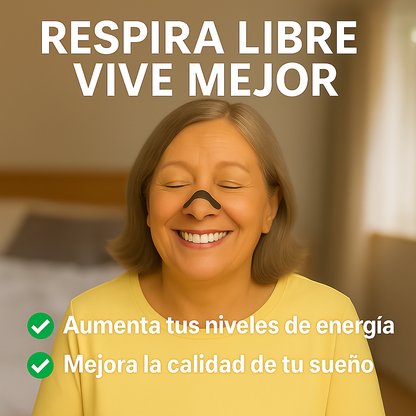 Banda Nasal BreatheX™ | Respira Libre, Vive Mejor